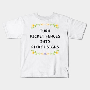 Picket Fences Kids T-Shirt